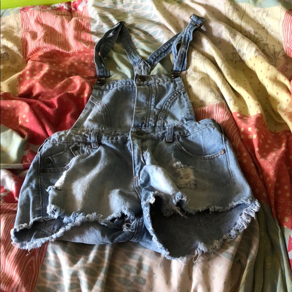 Ripped Overalls